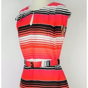 BANANA REPUBLIC short sleeve fit & flare dress